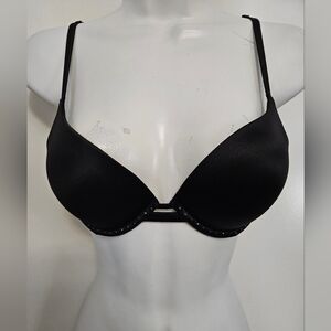 VICTORIA'S SECRET PUSH-UP BRA WITH RHINESTONE UNDERWIRE